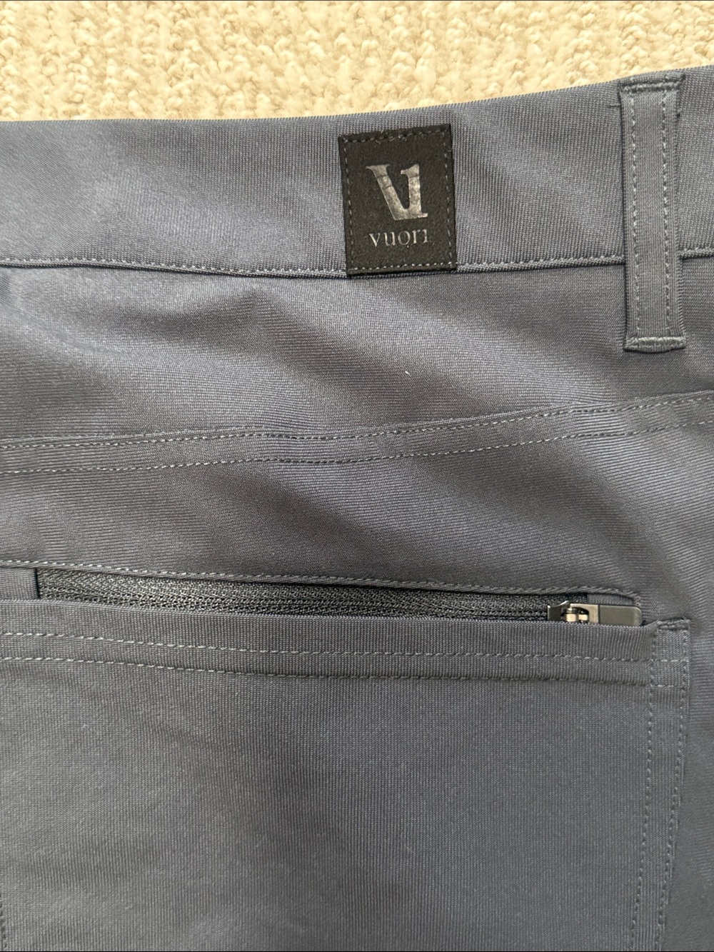 Vuori Men's Black Dress Pants - Slim Fit - Picture 5 of 5